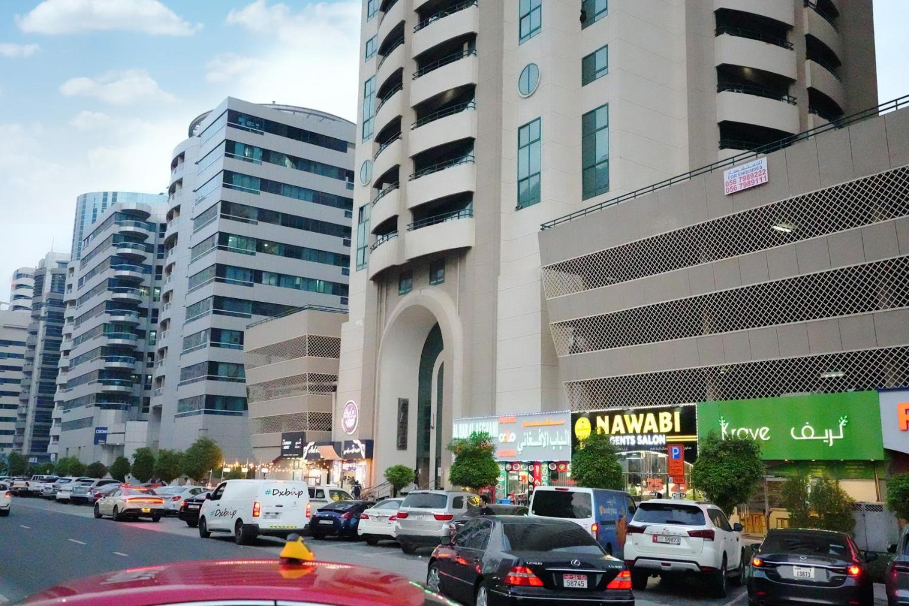 Quiet Partition Room In Tecom Barsha Heights Dubai Exterior foto